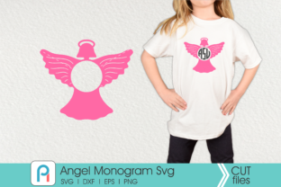 Angel Monogram: A Versatile Design Asset for Creative and Practical Use