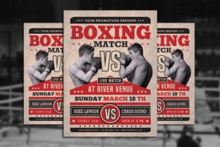 Boxing Match Flyer Design Essentials
