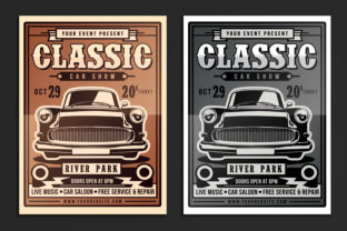Classic Car Show Flyer Design Made Easy