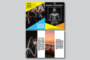 Designing a Professional Fitness Brochure: A Comprehensive Guide to Creating an Effective Two-Fold Print Ready Adobe Illustrator File
