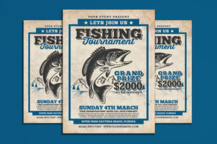 Fishing Tournament Flyer: A Professional Print Design Solution for Modern Events