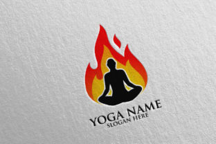 Lotus Flower Logo 18 for Yoga and Spa