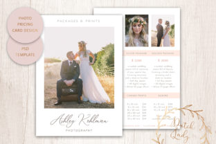 PSD Photography Price Card Template