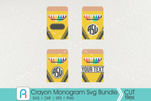 Unlocking Creativity with Crayon Monogram Vector Graphics